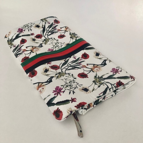 *rare* Floral Clare V. Foldover Leather Clutch - Picture 5 of 11